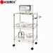 carrinho de cozinha sobre rodas